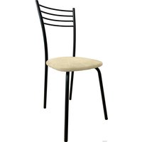 Стул Лидмаш SO-02 (черный/бежевый)