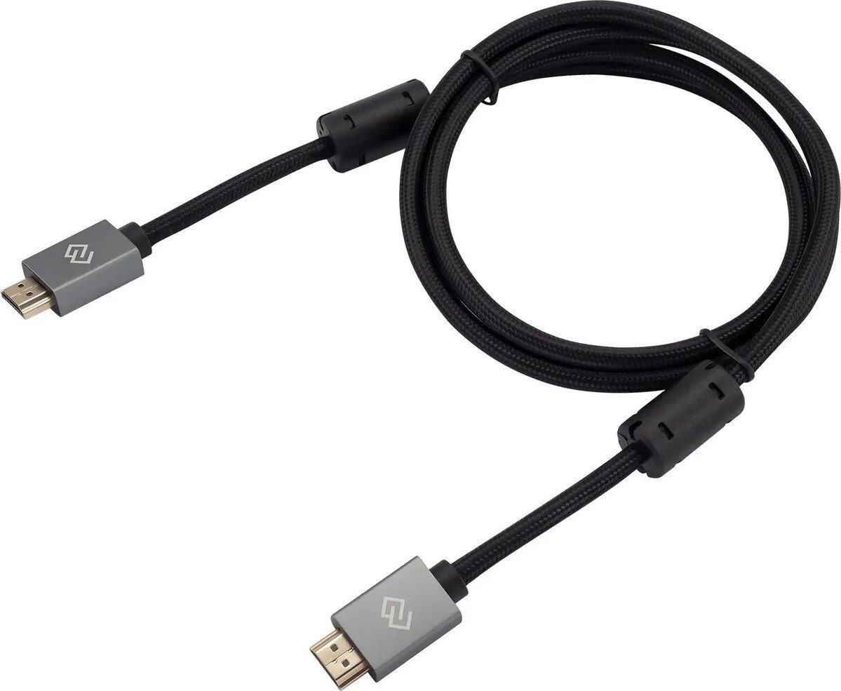

Кабель Digma D-HDMI-2FF-V2.0-3M (3 м, черный)
