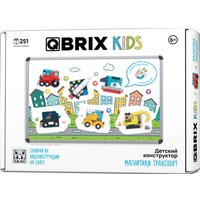 Магнитный конструктор QBRIX Kids Магнитики. Транспорт 30091