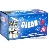 Губка Clean It Из стальной ваты (10 шт)