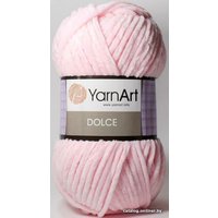 Пряжа для вязания Yarnart Dolce 100% микрополиэстер 750 100 г (120 м, нежно-розовый)