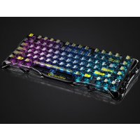 Клавиатура Gravastar Mercury K1 Lite Transparent Black (GravaStar x BSUN)