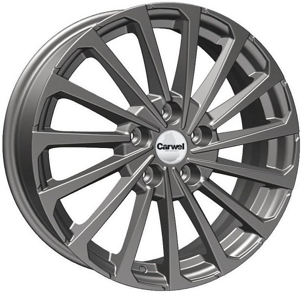 

Литые диски Carwel Кагра 1721 17x6.5" 5x114.3мм DIA 66.1мм ET 50мм GRT