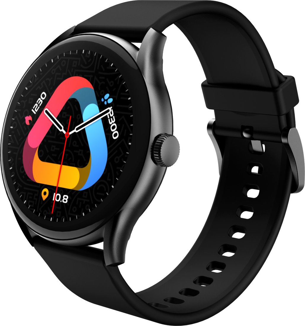 

Умные часы QCY Watch GT (серый/черный)