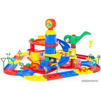 Паркинг Полесье Паркинг 3-уровневый с дорогой и автомобилями 37862