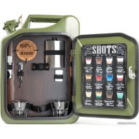 Подарочный набор Экспедиция Подарочный набор Канистра-бар 20 л (зеленый)