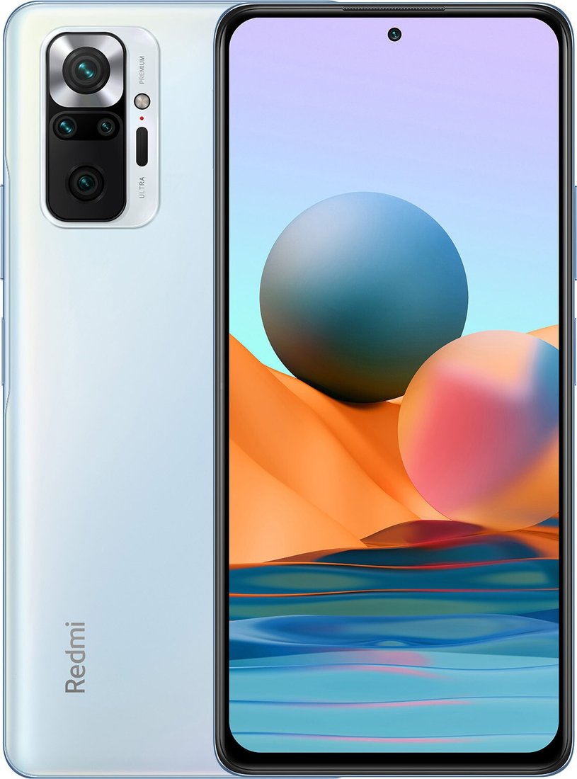 

Телефон Xiaomi Redmi Note 10 Pro 8GB/256GB международная версия (голубой лед)