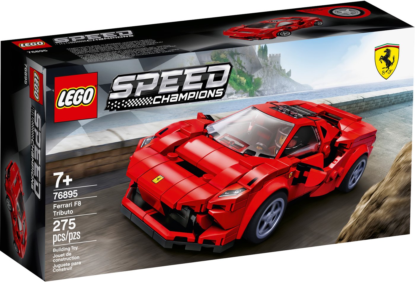 

Конструктор LEGO Speed Champions 76895 Ferrari F8 Tributo