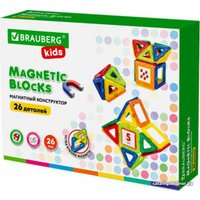 Магнитный конструктор BRAUBERG 663844 Kids Magnetic Blocks-26