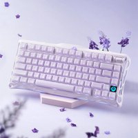 Клавиатура Gravastar Mercury K1 Special Edition Lavender Purple (GravaStar x Kailh Cherry Pink)
