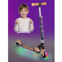 Двухколесный детский самокат Amarobaby Energy AB23-27ENE/0912 (черный/коричневый)