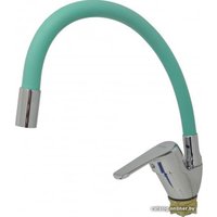 Смеситель Ledeme L4132-11 (хром/бирюзовый)