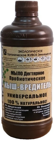 

Фунгицид ОЖЗ Кузнецова Мыло Дегтярное Пробиотическое Кыш-Вредитель 500 мл