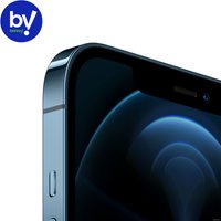 Телефон Apple iPhone 12 Pro Max 128GB Восстановленный by Breezy, грейд C (тихоокеанский синий)