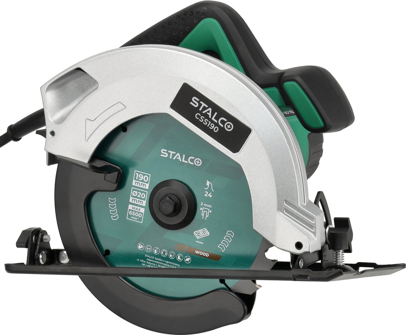 Дисковая (циркулярная) пила Stalco CSS190