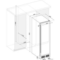 Винный шкаф Dunavox DX-143.468B