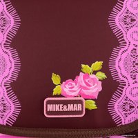 Школьный рюкзак Mike&Mar Alice (бордовый/розовый)