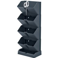 Кашпо Prosperplast Mini cascade IO1W200-S433 (антрацит)