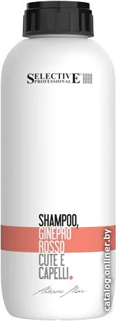 Шампунь Selective Professional Можжевельник Двойного действия Ginepro Rosso 1 л