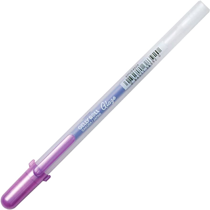 

Ручка гелевая Sakura Pen Gelly Roll Glaze XPGB824 (фиолетовый)