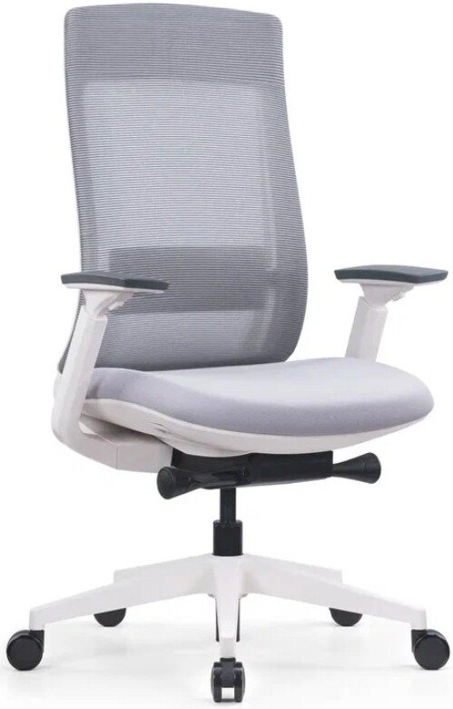 Офисное кресло SitZone VL002B (сетка, ткань, пластик, серый)