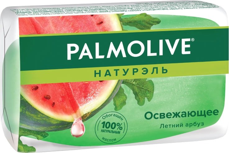 

Palmolive Мыло Натурэль Освежающее летний арбуз 90 г