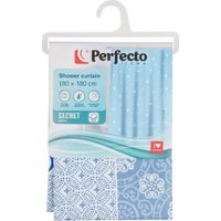 Шторка-занавеска для ванны Perfecto Linea Secret 36-118104 (калейдоскоп)
