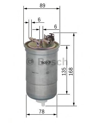 

Топливный фильтр Bosch 0450906261
