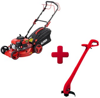 ELITECH ГБ 2643ТС + ТЭ 030Н (газонокосилка, триммер)