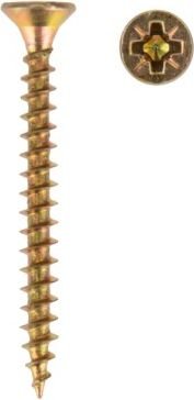 

Саморез Kranz KR-01-3311-015 3,0х40мм, желтый цинк (200 шт)
