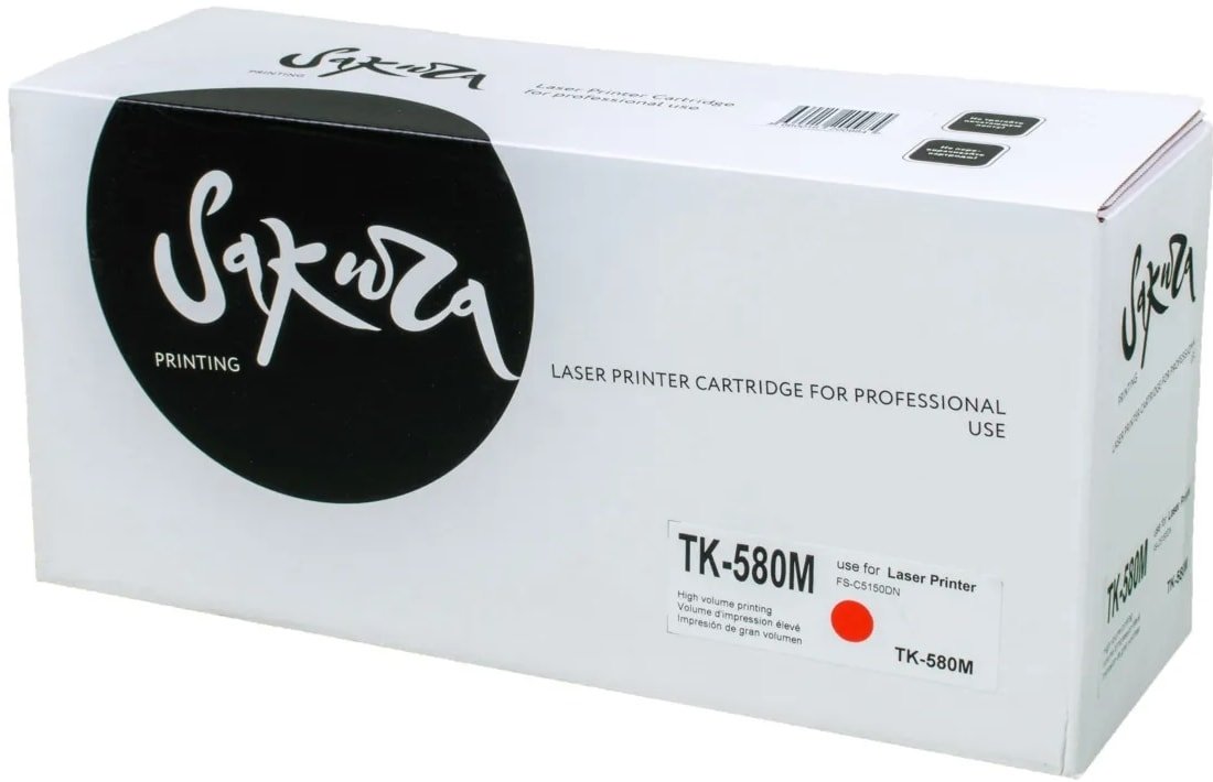 

Картридж Sakura Printing SATK580M (аналог Kyocera TK-580M)