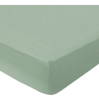 Простыня Milanika Фисташка на резинке 200x200x20 (поплин г/к)