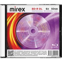 BD-R диск Mirex 50Gb 6х UL141006A6S (1 шт.)
