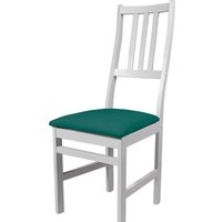 Стул M&M Инвуд (Белая эмаль/Изумрудный 31)