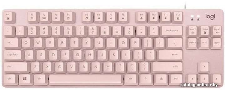 Клавиатура Logitech K835 TKL 920-011046 (розовый, TTC Red, нет кириллицы)