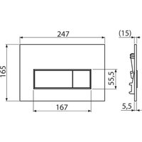 Унитаз подвесной Alcadrain PR-2303A+AM101/1120-4:1 RU M570-0001