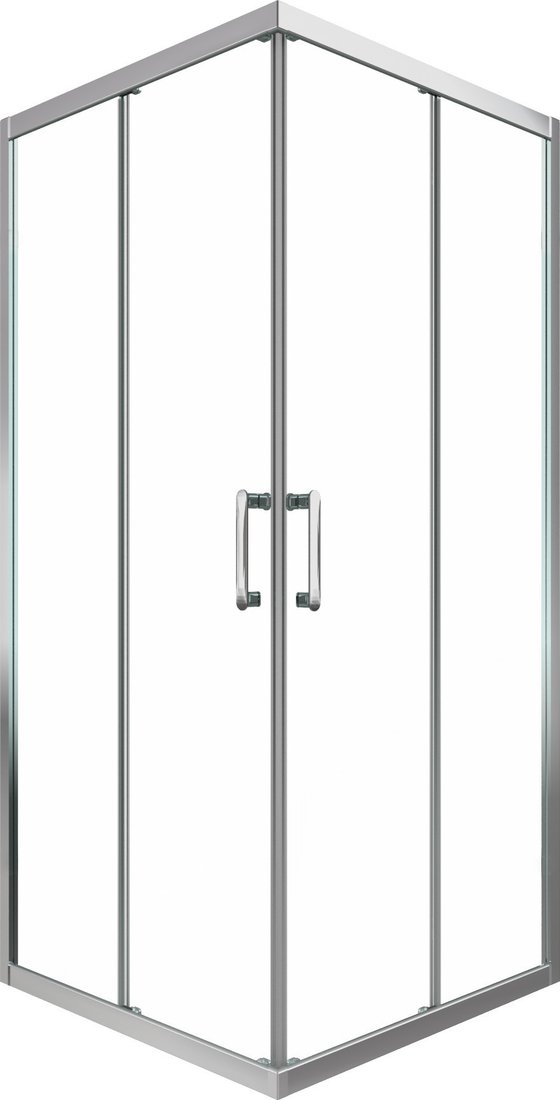 Душевой уголок Triton Фикс-Хром 90x90
