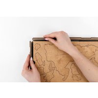 Пазл Woodary Карта мира XXL на английском языке 3265