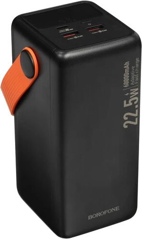

Внешний аккумулятор Borofone BJ66B 60000mAh (черный)