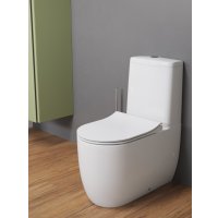 Унитаз напольный Cersanit Moduo Vortex 011 3/5 DP L EO Slim LP 69192