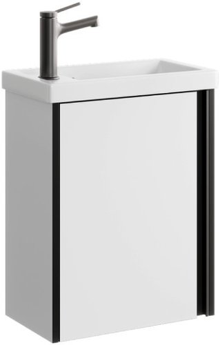 Aqwella Тумба с умывальником Urban URB0145W+4640021065907
