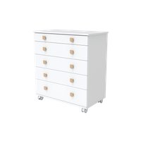 Детский комод Incanto Мишка с органайзером 800/5 PK-0060/00 (белый)