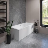 Ванна Lauter Oasis 190х90 21203090 (с ножками и лицевым черным экраном)