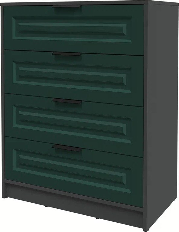 

Комод Интерлиния Концепт КТ-К80 Деко (антрацит/изумруд)