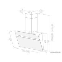 Кухонная вытяжка Elica Stripe BL/A/90/LX (PRF0100991)