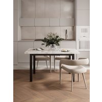 Кухонный стол Senira Велес 110x70 (сосна монрепо/опора черная)