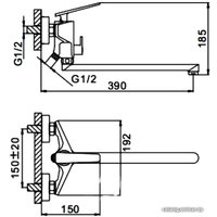 Смеситель FRAP H57 F2257