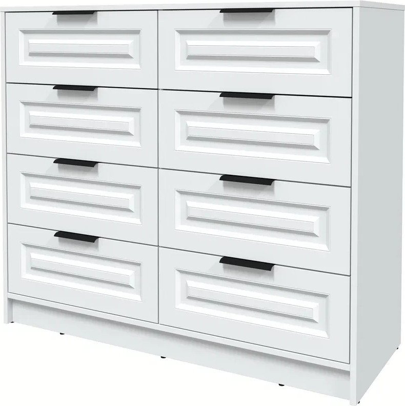 

Комод Интерлиния Концепт КТ-К117 Деко (белый платинум/белый)