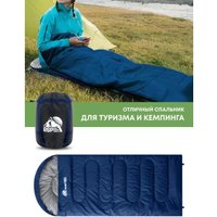 Спальный мешок RSP Outdoors Sleep 450 R (синий, 220x80см, молния справа)