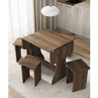 Обеденная группа Артём-Мебель Остин СН-130 ДСП (дуб экспрессив/бронзовый)